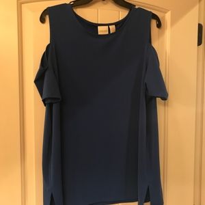 Chico's Cold Shoulder Blouse